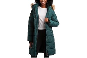 CANADA WEATHER GEAR Women's Winter Jacket - Heavyweight Long Length Bubble Puffer Parka (S-3X)