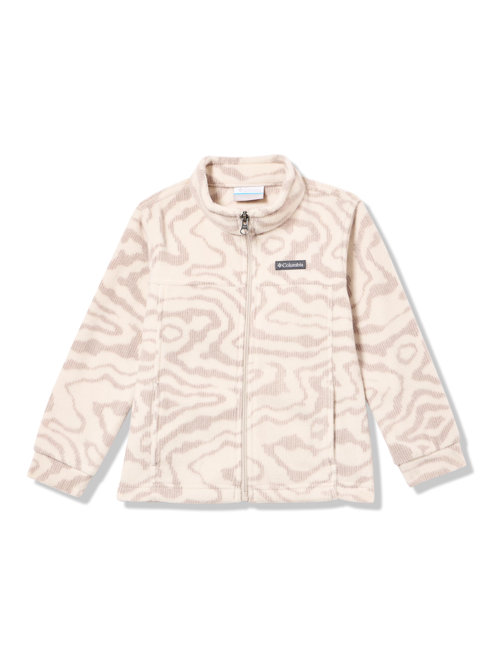 Columbia Youth Infant Zing III Fleece, Dark Stone Topoglitch Tonal, 12/18