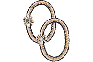 TFTAFAN Silk Graduation Leis Class of 2025 Graduation Ribbon Leis Graduation Necklace Braided Necklaces For High School College Graduation DIY Decors Party Supplies