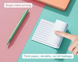 YIZUUN Index Cards 3x5, 300 Pack, Heavy Ruled Index