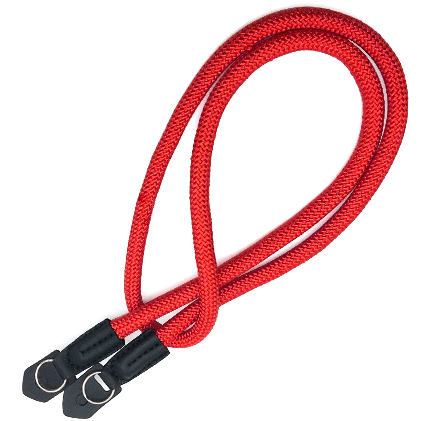Gexuamz Camera Strap, 100 cm, Red, Nylon, Leather, Simple Style, Shoulder/Neck Strap, Strong Load Capacity, Easy Install