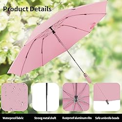 ZDSSM Compact Travel Umbrella Inverted Reverse