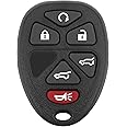 Vurkcy Key Fob Replacement for 2007-2014 Chevy Suburban Tahoe GMC Yukon/ 12-17 Traverse/ 07-13 Escalade Car Keyless Entry Remote Control,OUC60270 OUC60221,6 Buttons