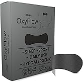 OxyFlow Nasal Strips for Breathing- for Sensitive Skin, Nose Strips for Snoring, Nasal Congestion Relief, Nasal Tape, Breathe Right, Athletic Nasal Strips, Extra Strength, Universal Fit.