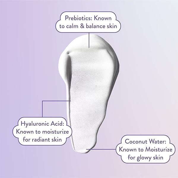 BIORÉ HYDRATE & GLOW FACE SERUM FOR DRY, SENSITIVE SKIN WITH HYALURONIC ACID, COCONUT WATER AND PREBIOTICS, DERMATOLOGIST TESTED FACE SERUM, FRAGRANCE FREE, NOT TESTED ON ANIMALS, 1 OZ BOTTLE