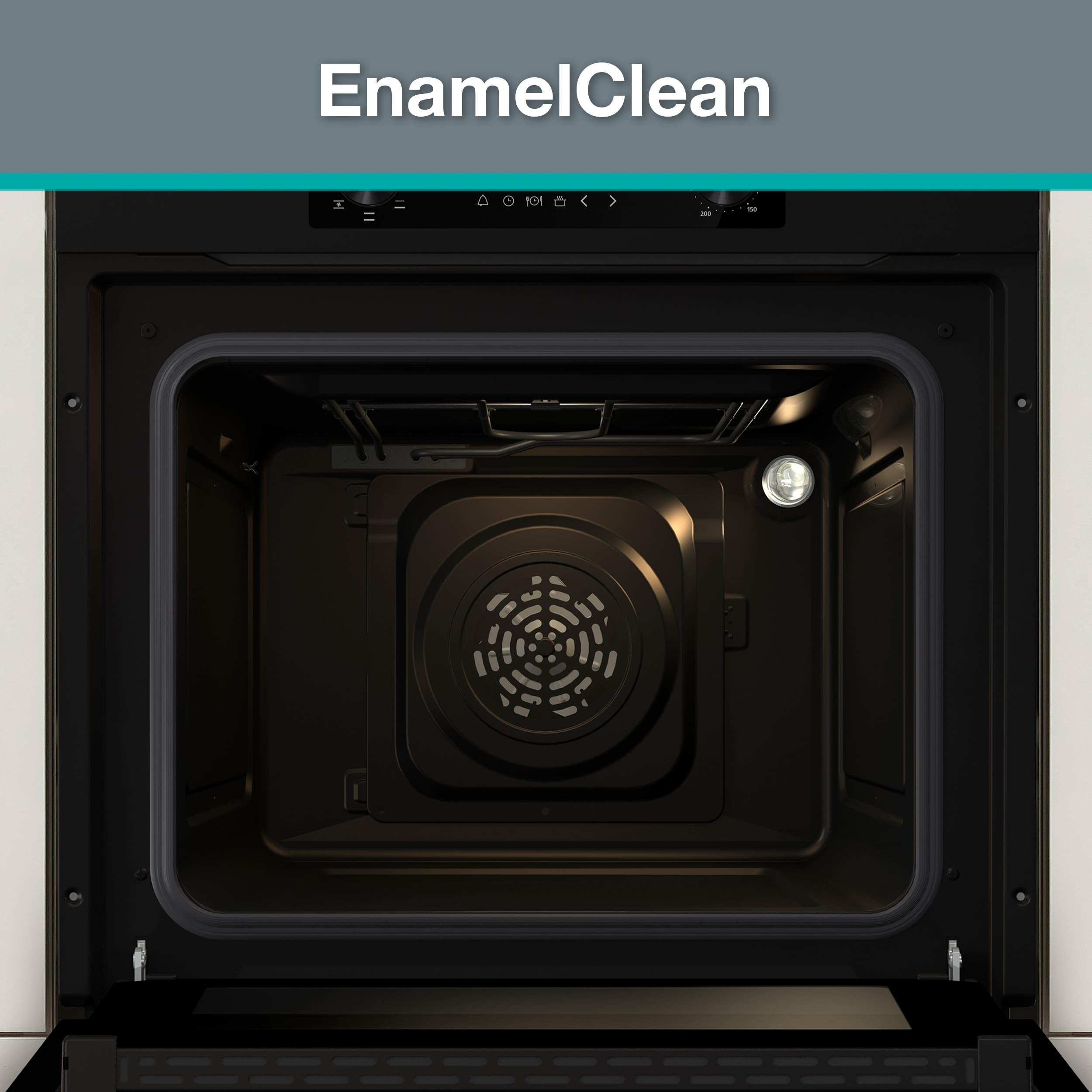 Gorenje BOA6737AO1X Einbaubackofen / 73 Liter/BigSpace/Heißluft / 250° maximale Ofentemperatur/EcoClean-Email / 2fach verglast / 9 Funktionen/EEK: A/Minimale Einbaumaße (HxBxT): 60x 56x 58 cm 3