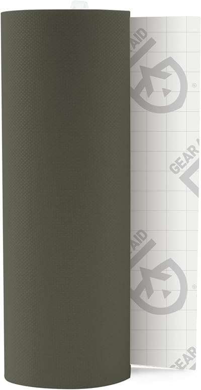 Gear Aid Tenacious Tape 3x20in Fabric Vinyl Repair Tape OD Green 1 Pack