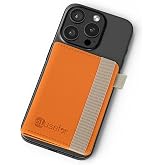 Stick-On Phone Wallet for Back of iPhone or Android Case | 6 Sleeve Credit Card Holder - Pocket for Cards, Money & ID - Built