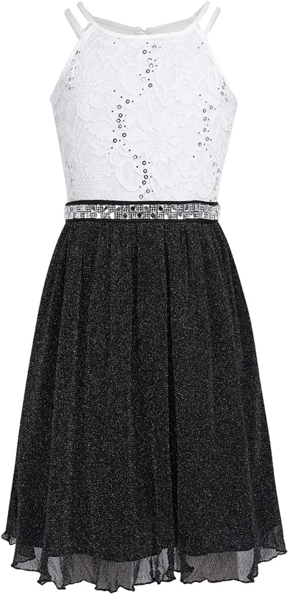 black and white dresses for girls