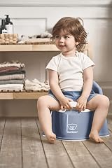 BabyBjörn Potty Chair Deep Blue White Brand New view 2