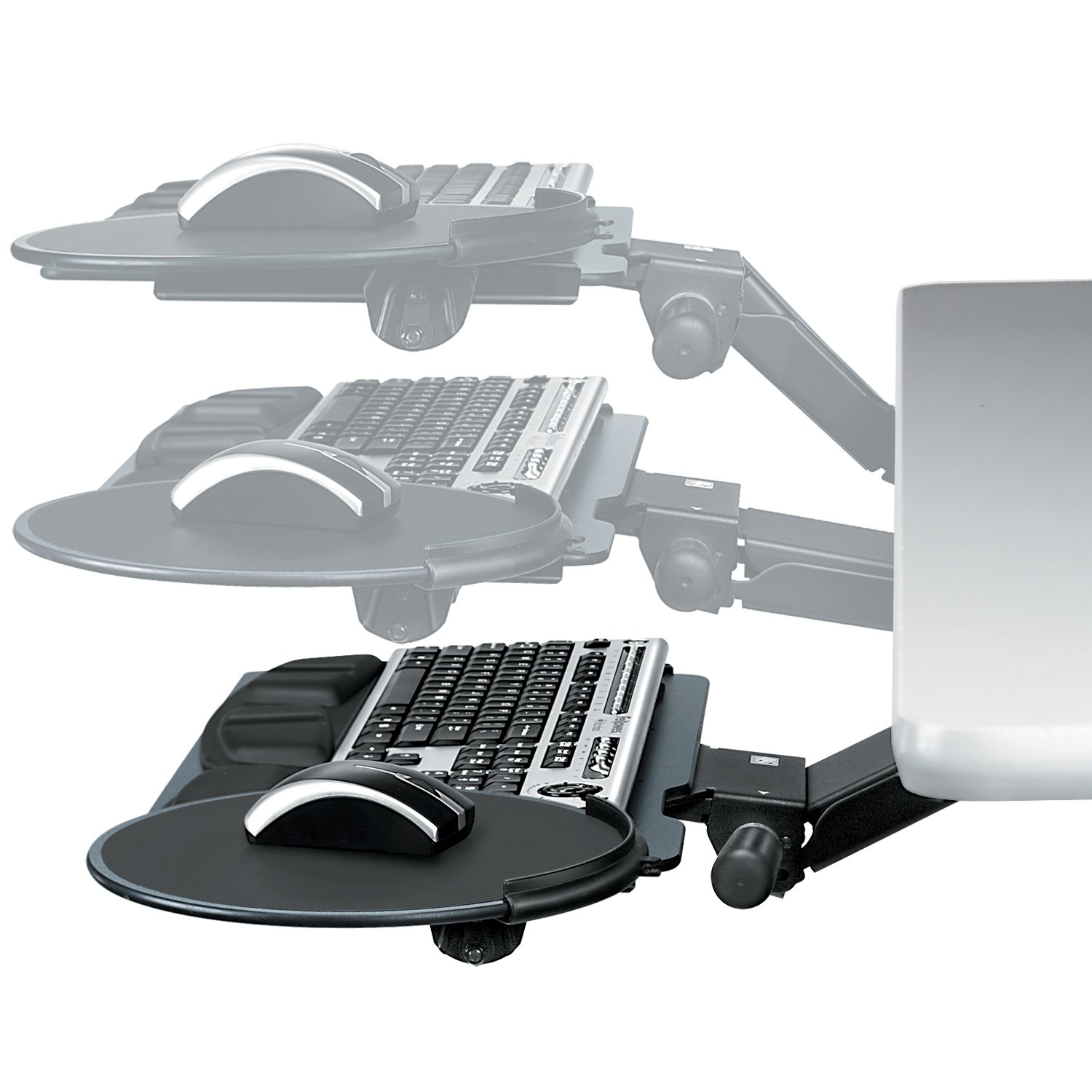 FEL8029801 Fellowes Professional Series Sit/Stand Keyboard Tray eBay