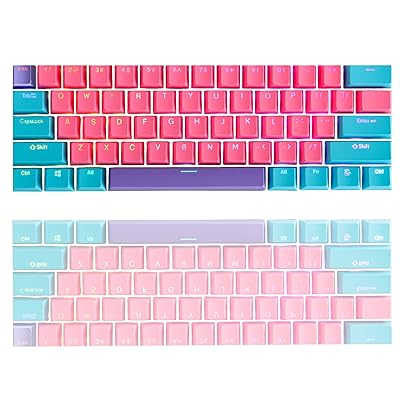 Buy Whysp 61 Pbt Purple Keycaps For 60 Percent Keyboard Ducky One 2 Mini Keycaps Set Backlit For Cherry Mx And Gateron Switches 60 Mechanical Keyboard Rk61 Apex Pro 2 Anime Joker Rose Online In Ethiopia