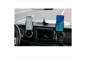 Voswitch JL201 Phone Mount Pack for Jeep Wrangler JL JLU 2018 to 2023 and Gladiator 2020 to 2023