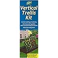 Dalen Trellis Netting Kit for Vertical Gardening – Heavy Duty Material – Tangle Free Nylon - 6" Mesh - 5/8 in Pole Structure