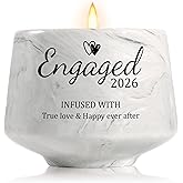 Engagement Gifts - Gift for Newly Engaged Couples, Bachelorette Bridal Shower Gift for Bride, Engagement Gifts for Her, Women, Best Engaged 2026 - Lavender Scented Candles 6 Oz