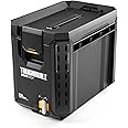 ToughBuilt StackTech Compact Tool Box Lockable Organizer with Removable Tray