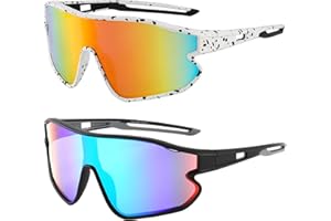 Yogo Vision Kids Sports Sunglasses Youth Lightweight Baseball Sun Glasses UV400 Protection Sport Frame Shades for Boys Girls