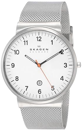 Analog White Dial Men's Watch - SKW6025