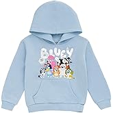 Bluey Girls Fleece Hoodie Toddler to Big Kid Sizes (2T - 14-16)