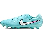 Nike Tiempo Legend 10 Pro Firm-Ground Low-Top Soccer Cleats (DV4333-401, Copa/White)