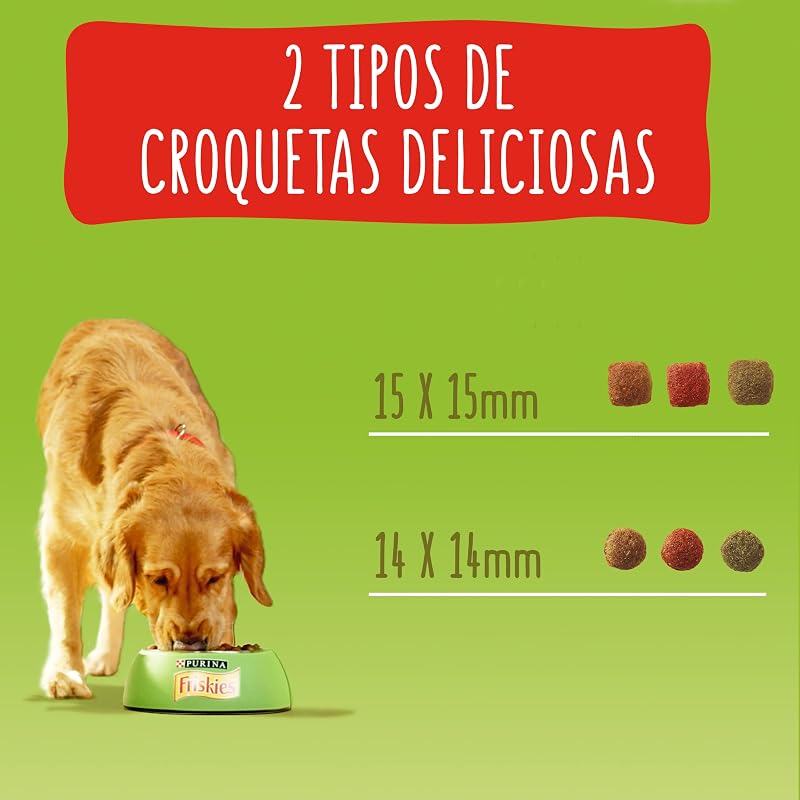 Purina Alimentation pour Chien Adulte avec Bœuf, Céréales et Légumes, Sac de 15 kg
