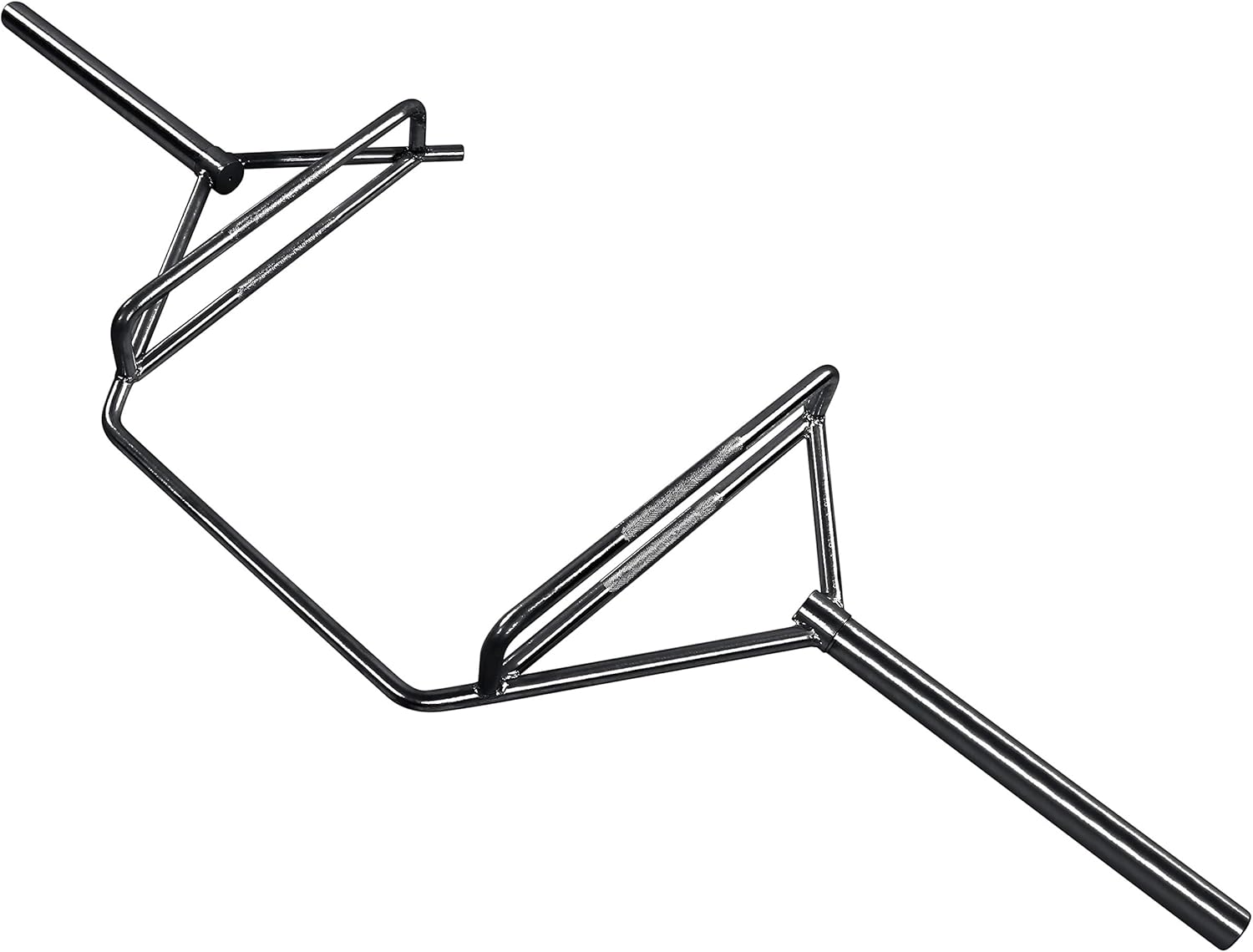 HulkFit Olympic 2-Inch Hex Weight Lifting Trap Bar, 1000-Pound Capacity, Black : Sports & Outdoors