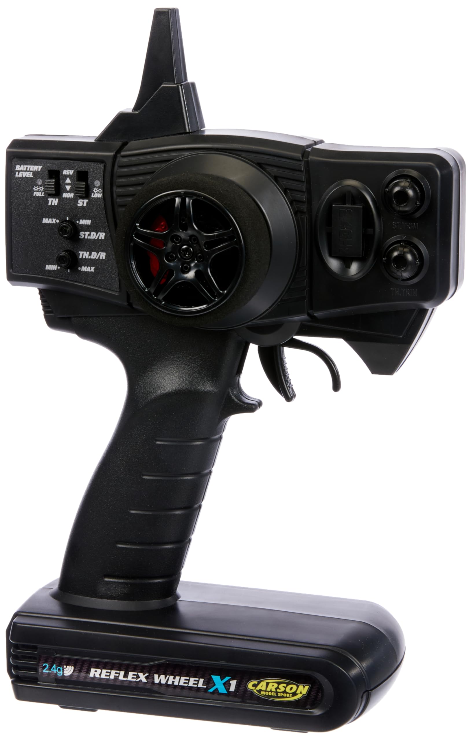 Carson 500500048 FS Reflex X1 2-Channel 2.4G Vehicle, Tamiya KIT Compatible, Model Building, Accessories, Receiver, RC Spark, 2 4 GHz Remote Control