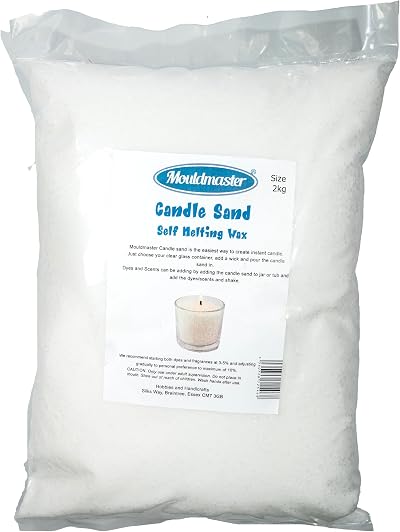 Mouldmaster Candle Sand Wax Granules Self Melting 2Kg