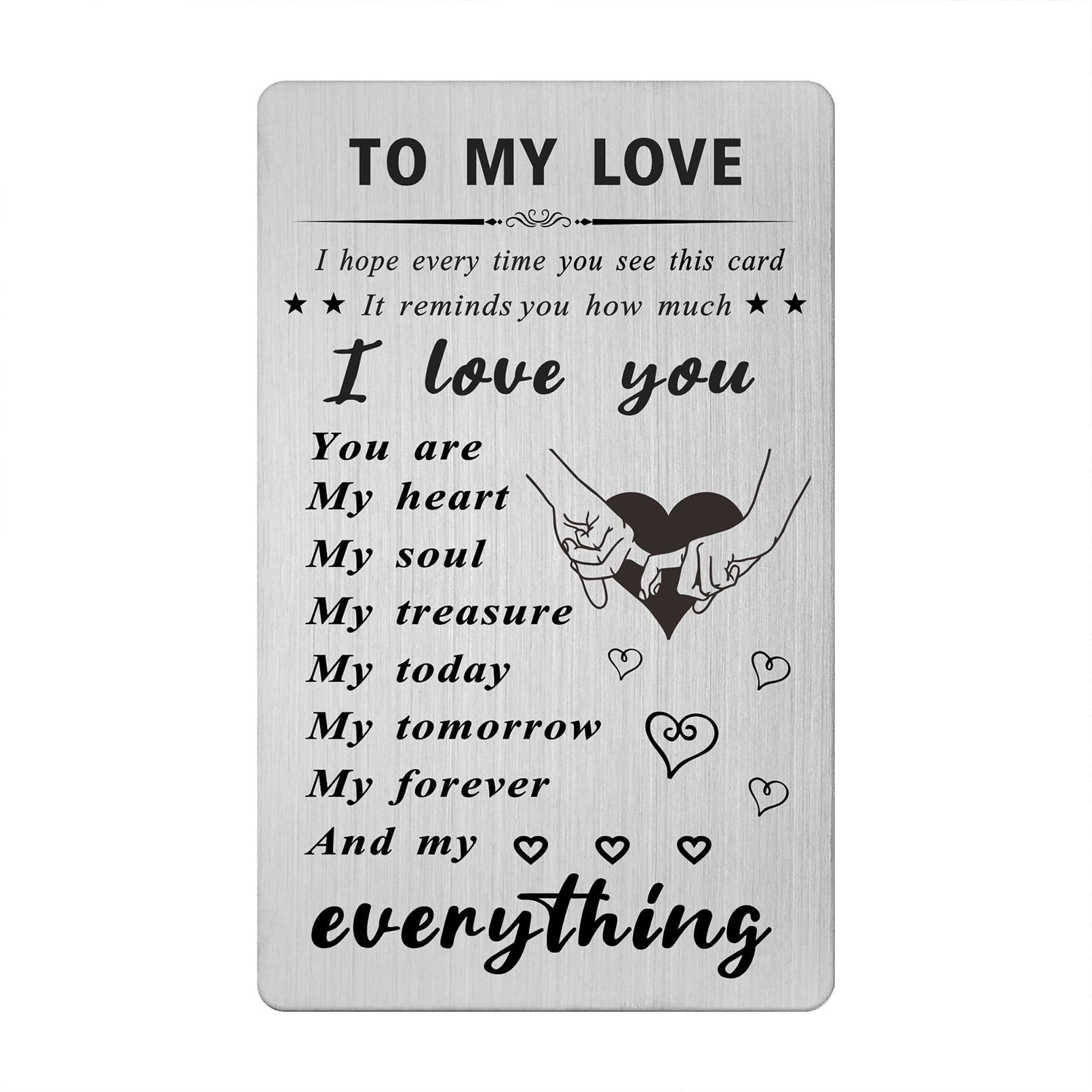 Valentines Day Card for Him Boyfriend Husband - I Love You Gifts for Men Boyfriend Husband Birthday Anniversary Present