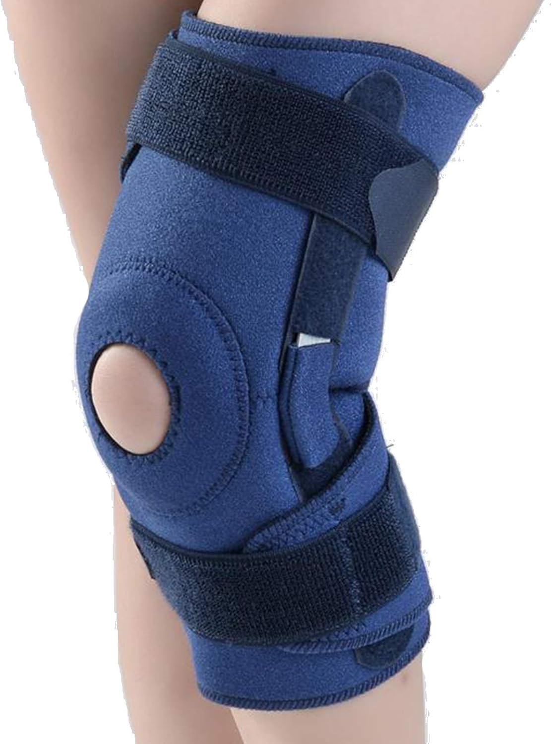 Kniebandage Verstellbare Neopren Mit Scharnier Frauen Männer, Knieschiene mit Seitlichen Stützen ...