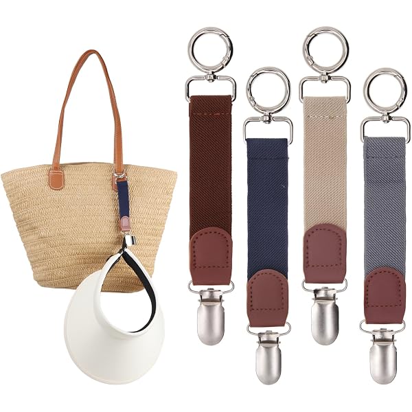 3PCS Hat Clip for Travel, Strong Clamp Hat Holder, Cap Clip 
