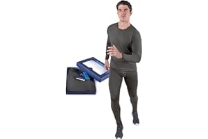 Kickoff Flexwear Thermal Underwear for Men Long Johns for Men Thermal Top Bottom Fleece Lined Base Layer Pajamas Cold Weather