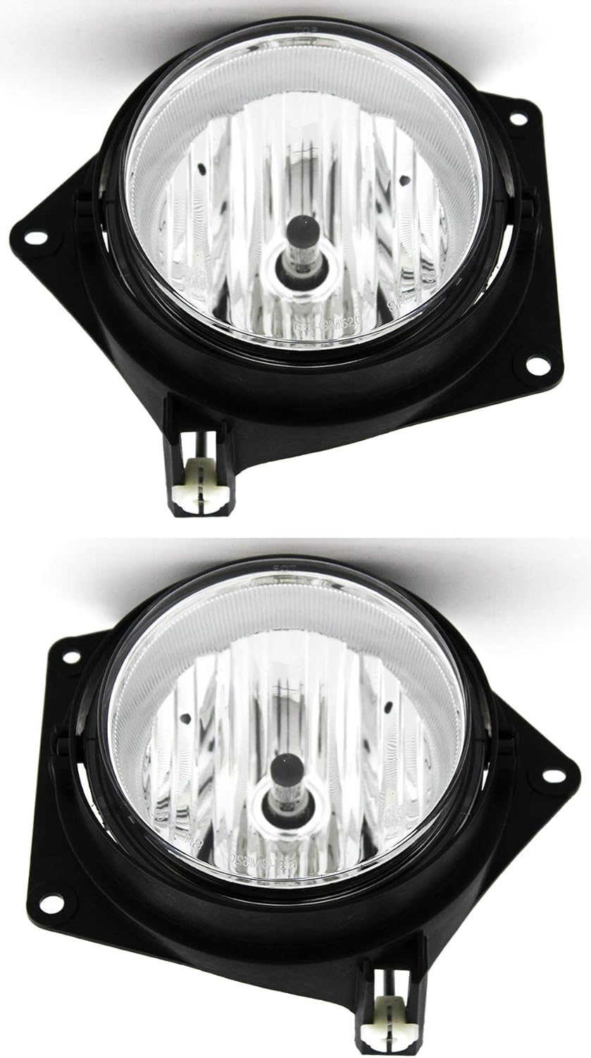 JP Auto Front Fog Light Lamp Compatible With Hummer H3 H3T