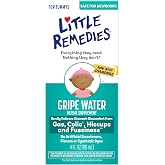 Little Remedies Gripe Water with Chamomile, Baby Gas Relief, 4 Fl Oz | Herbal Supplement with Chamomile, Relieves Gas, Colic &amp; Hiccups, Safe for Newborns, No Alcohol or Artificial Dyes