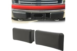 F150 Front Bumper Guards Pad for 2009 2010 2011 2012 2013 2014 Ford F-150 Front Bumper Guard Pads Bumper Inserts Cover End Ca