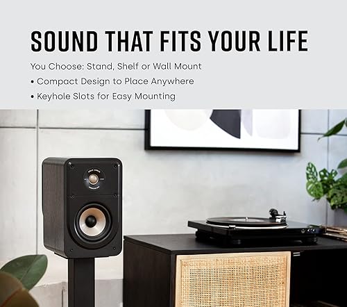 Polk Audio Signature Elite ES20 Bookshelf Speaker (Pair, Elegant