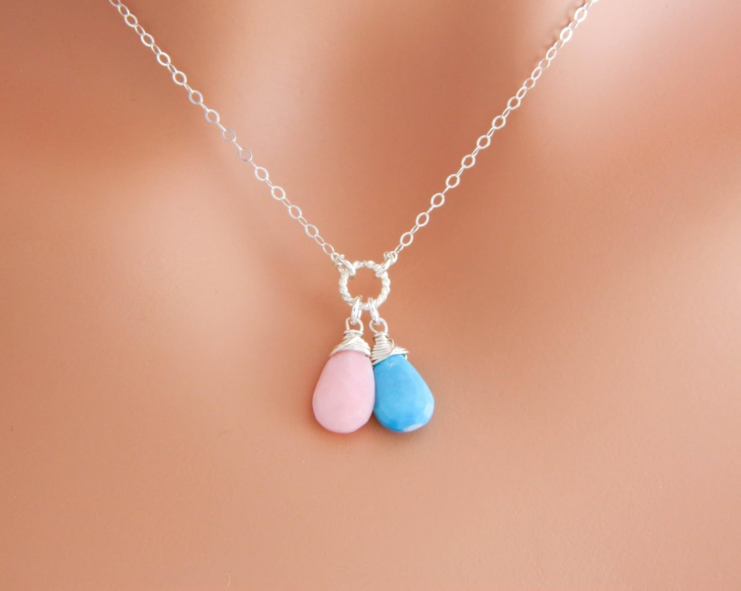 mother of two necklace