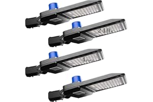 bulbeats 4Pack 240W LED Parking Lot Light Outdoor (33600LM Eqv 1000W HID/HPS) 5000K LED Parking Lot Lights Outdoor Pole Mount, IP65 Outdoor Area Lighting for Yard/Roadway-𝟳𝗬𝗿𝘀 𝗪𝗮𝗿𝗿𝗮𝗻𝘁𝘆