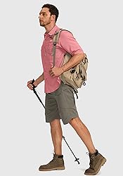 Men's Fishing Shirts with Zipper Pockets UPF