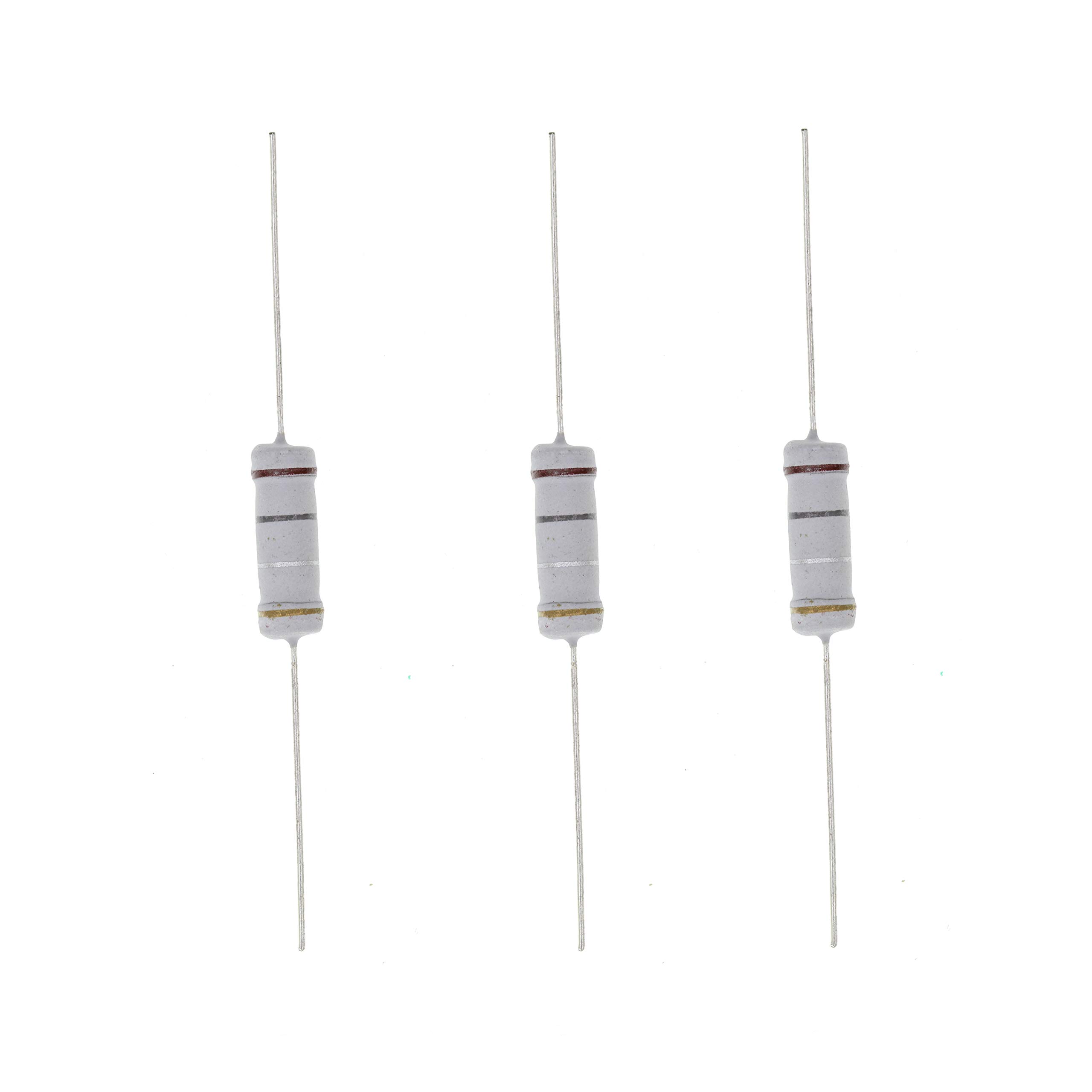 HUABAN 20PCS 3W 3 Watts 0R18 0.18 Ohm 5% Metal Oxide Film Resistor