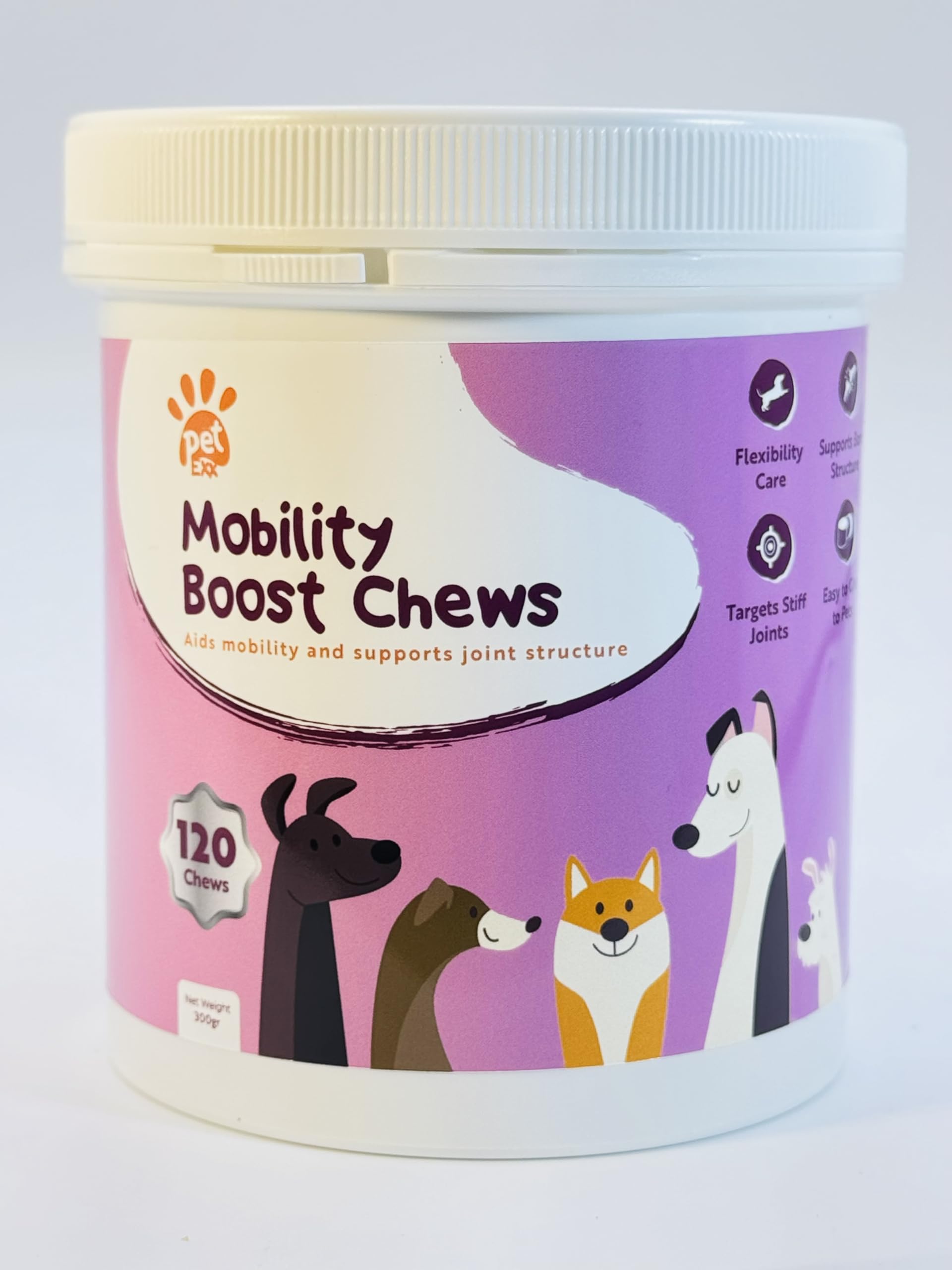 PetExx Mobility Boost Tablets & Chews (120 chews)