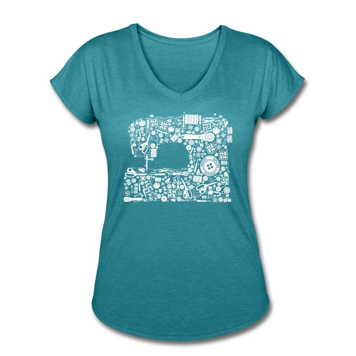 Sewing Machine Equipt T Shirt 4763 | Jznovelty