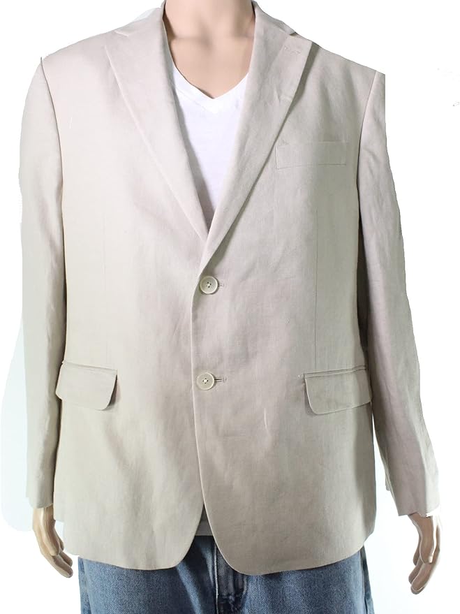 Amazon.com: Lauren by Ralph Lauren Mens Sport Coat Light UltraFlex Beige 44: Clothing