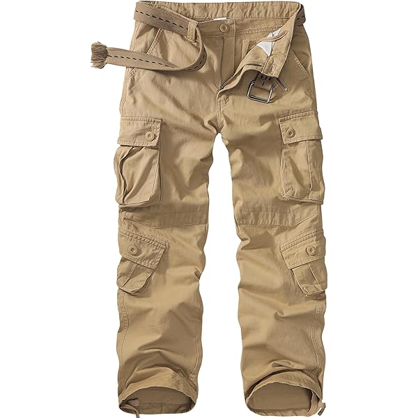Pantaloni Cargo Uomo BDU 2.0 - Militare Tattici Khaki - Foto 10