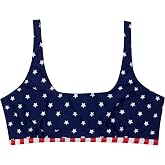 SwimZip Women's Scoop Neck Halter Top Bikini - UPF 50+ Sun Protection