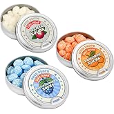 Sour Drops | Zero Sugar Sour Candy | Tangerine, Lychee, Blue Raspberry | 3 Pack | No Artificial Dyes or Sweeteners