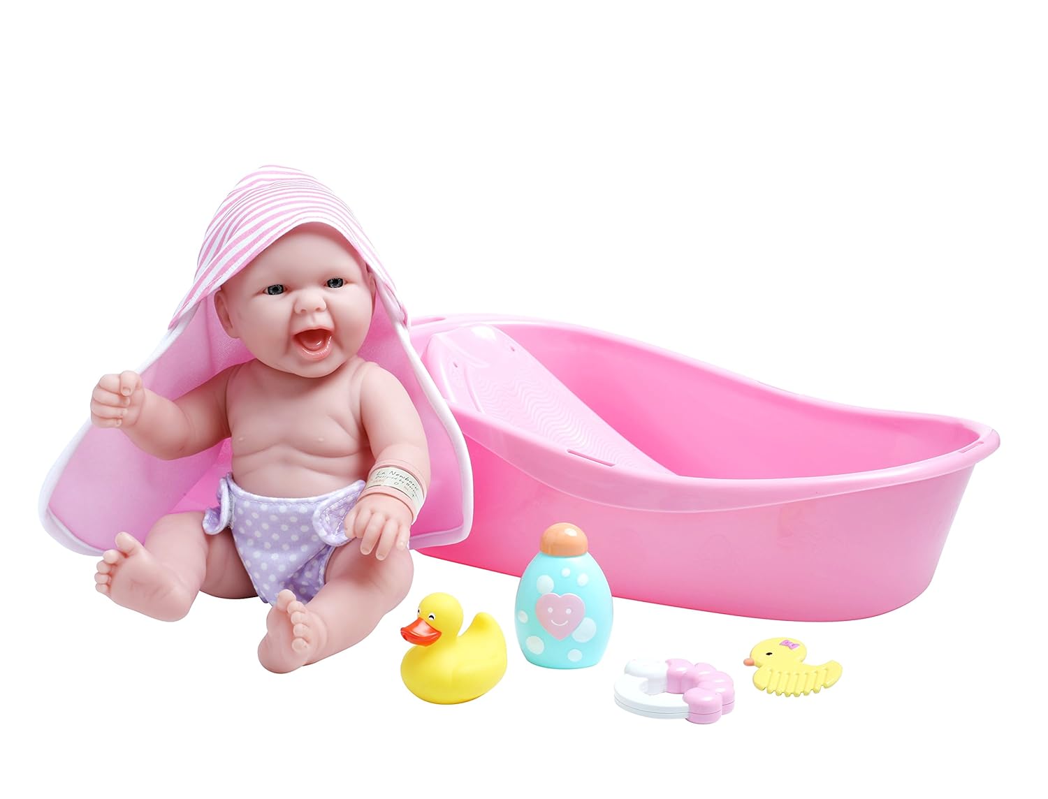 Doll Bathtub Gift Set Featuring 13