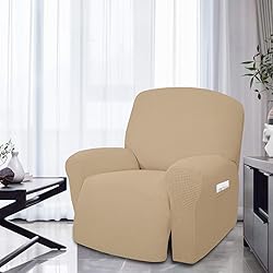Easy-Going 4 Pieces Oversized Recliner Stretch Sofa