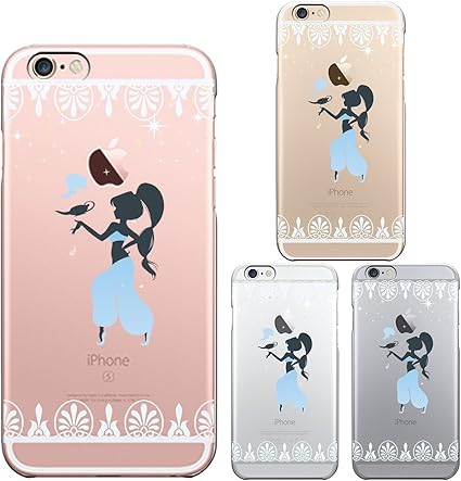 Amazon Iphone 各機種 対応 Cuvery Iphone6 Iphone6s 対応 ハード クリア 透明 ケース レンズ 液晶保護 超軽量 薄型 ディズニーモチーフ アラジン ブルー デザイン スマホ スマホケース 家電 カメラ オンライン通販