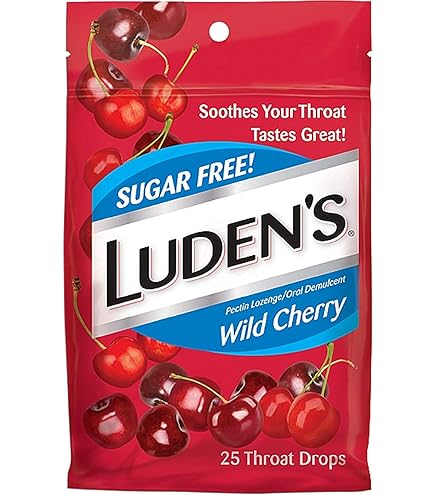 Ludens キャンドル&ミスト Amazon.com: Luden's Throat Drops - Wild Cherry - 30 Count Throat